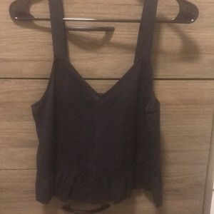 H&M ruffle tank top